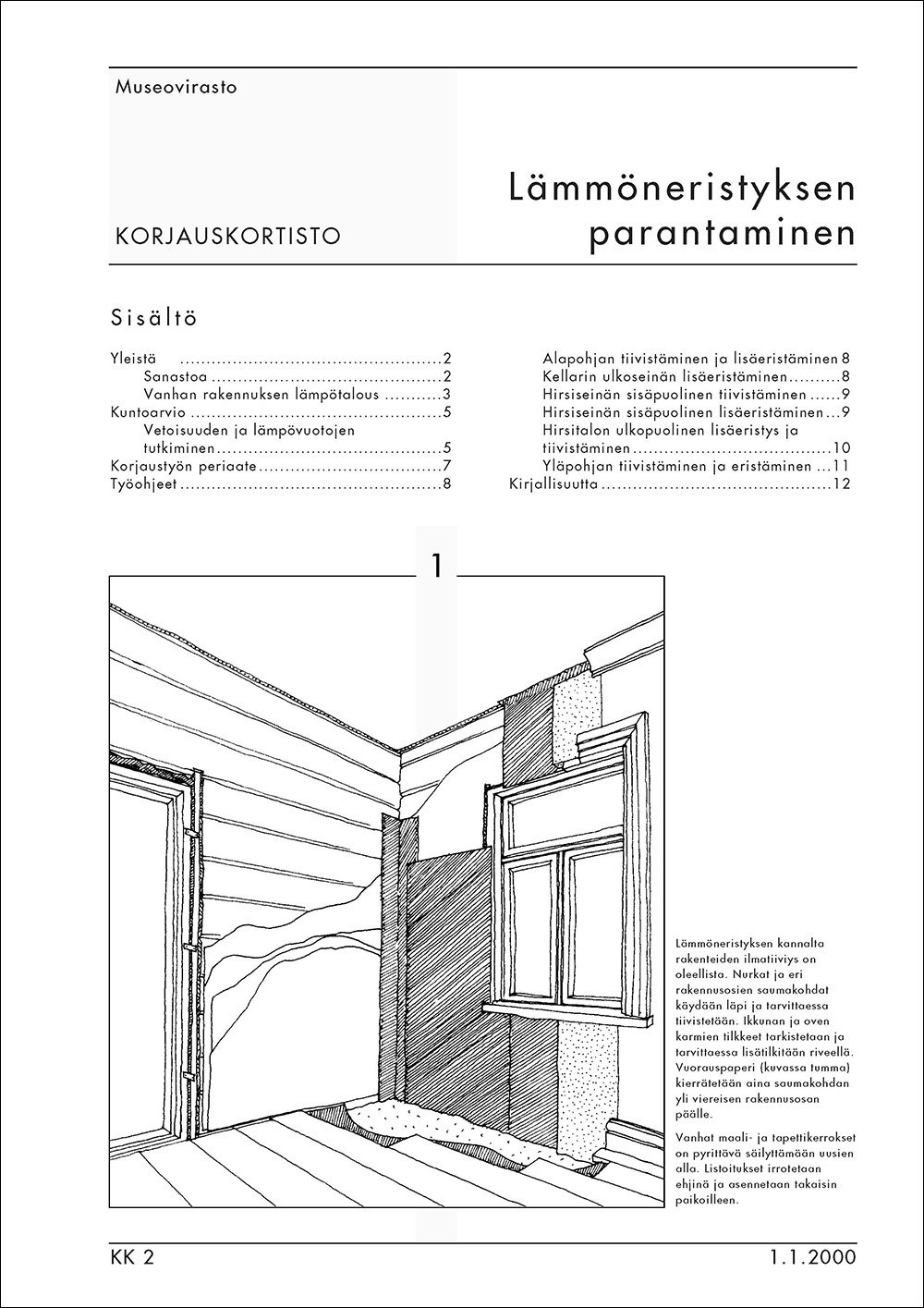 Korjauskortin numero 2 kansikuva.